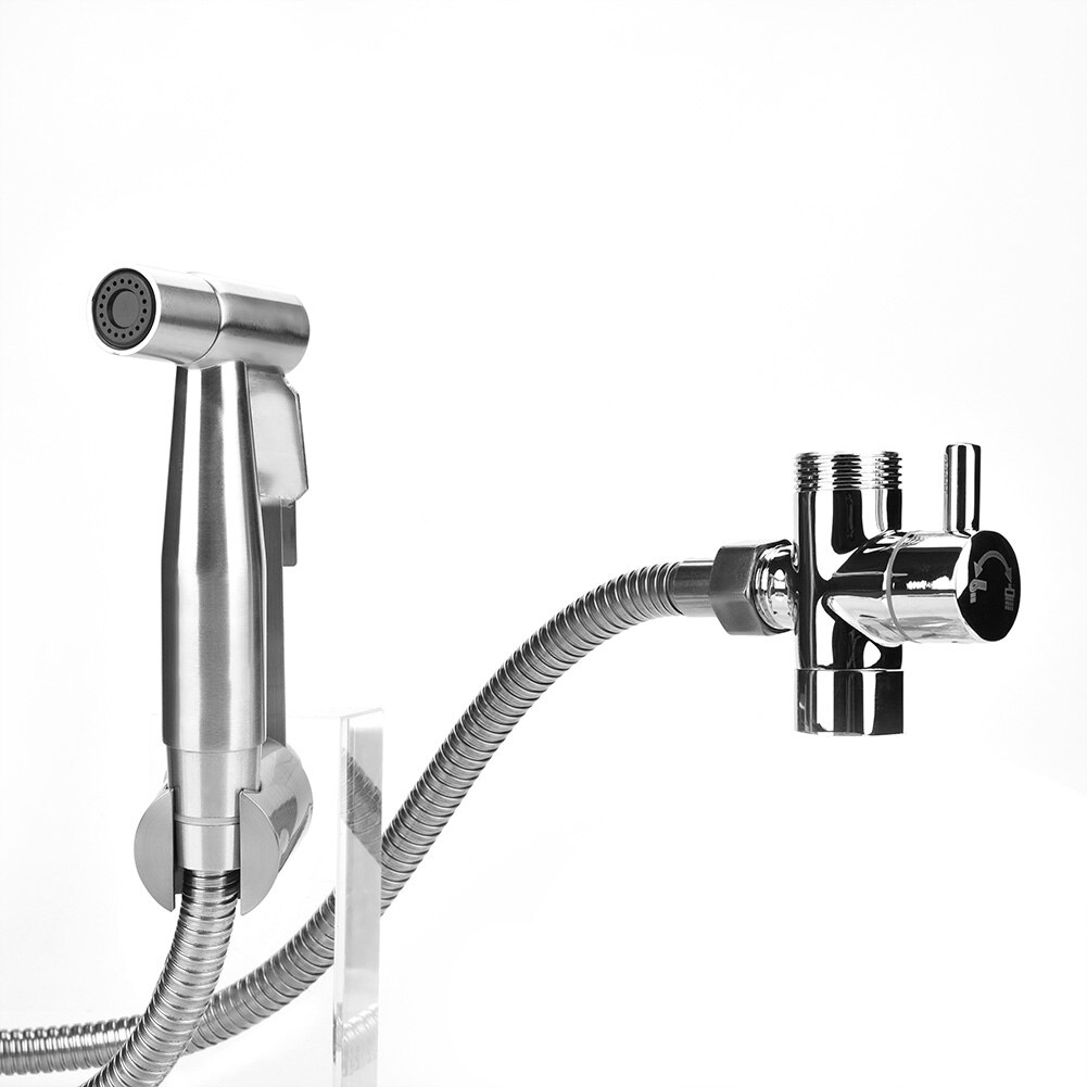 Bidé portátil rociador de Ducha de baño Ducha de Ducha Higienica pistolas de agua, asiento de inodoro bidé inodoro Spray para Bidet grifo