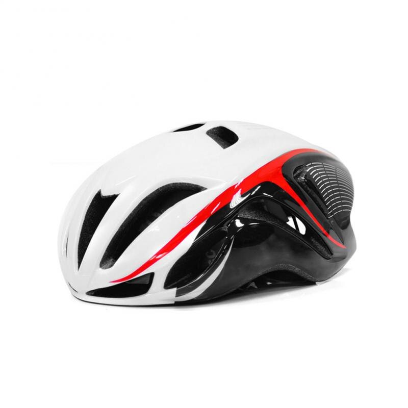 Ultraleicht Fahrrad Helme matt Schwarz Männer Frauen Fahrrad Helm Berg Rennrad Angeformten Radfahren Sicherheit Helme: schwarz weiß rot