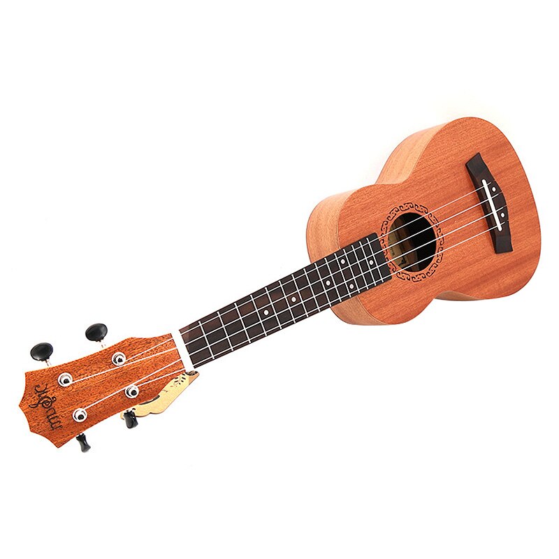 21 Inch Soprano Ukulele Set Sapele Wood 21Inch Hawaii Uke 4 Strings Mini Guitar Rosewood Fingerboard Neck for Beginner