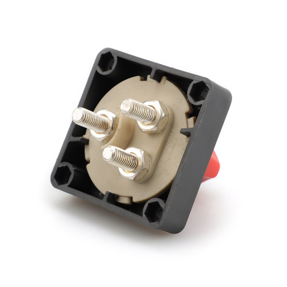 48V Dual Battery Isolator Disconnect Switch 1-2-Both-Off Battery Switch for Marine Boat