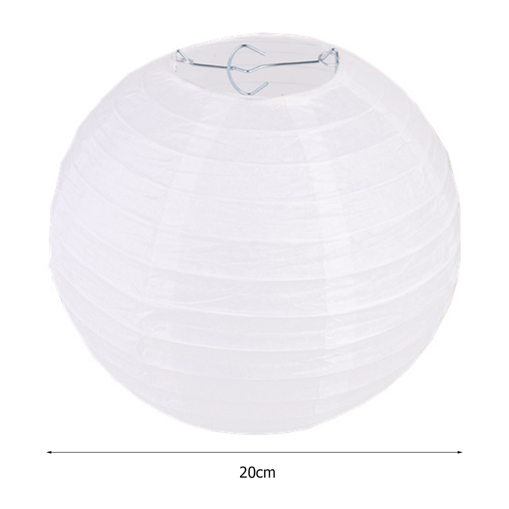 Farolillos de papel chinos para exteriores, farolillos de luz para , patio, artesanal, redondo, blanco, suministros de bolas, 10/1 piezas: 1pcs / 12 inch 30cm