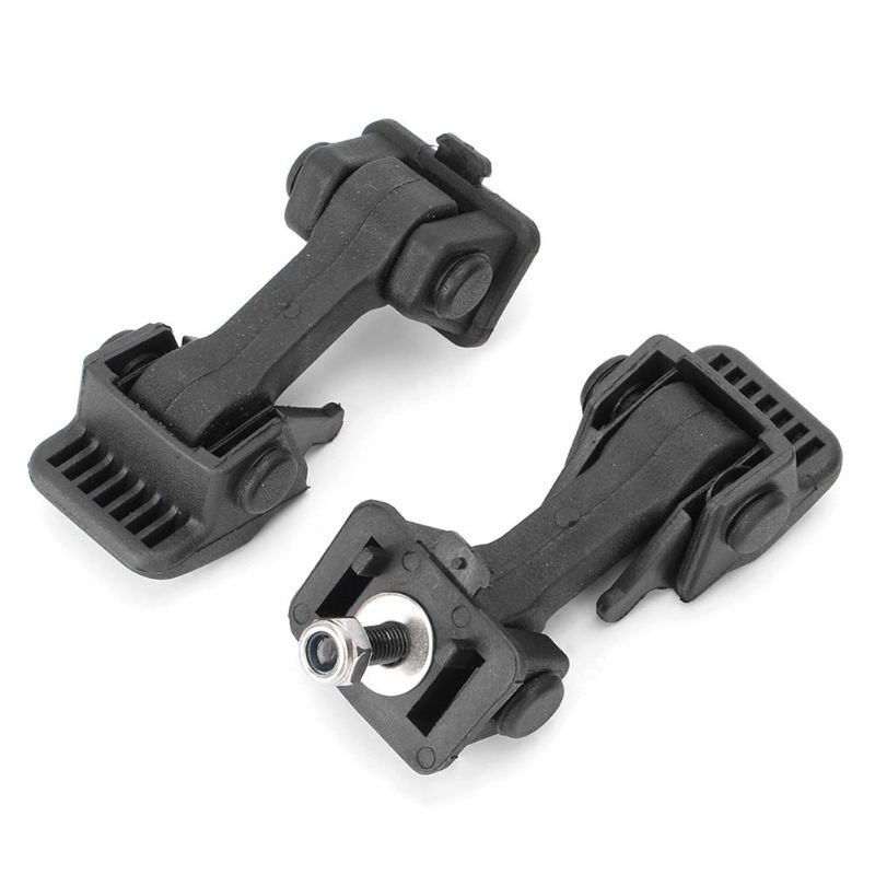 2pcs Hood Latch Rubber Catch Release Kit Left and Right Both Side Hood Lock Catches for Jeep Wrangler TJ 1997-2006