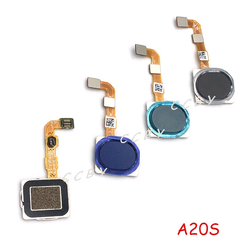 For Samsung Galaxy A10S A107F A20S A207F Touch ID Fingerprint Sensor Flex Home Menu Button Flex Cable