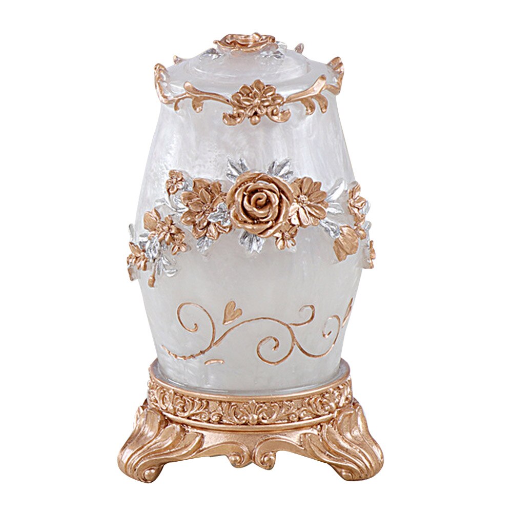 Toothpick Holder Party Cute Square Round Bars Home Kitchen Vintage Restaurant Container European Style Cotton Swab Resin