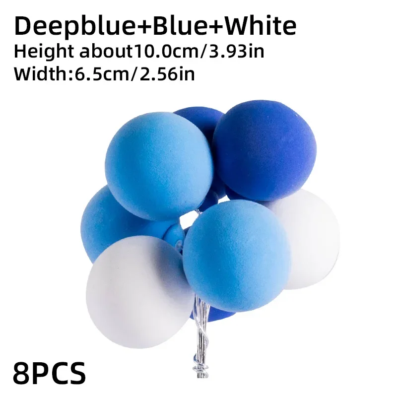 3d schattige roze en blauwe mini-beertjes als taarttoppers met teddybeer-thema voor een jongen of meisje, perfect voor een verjaardagstaart, babyshower of 1st feest met een beertje als decoratie.: Bruin