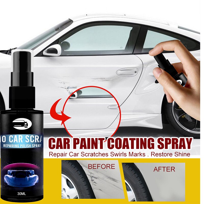Sprøjter til maling af bilmaling fjerner og reparerer hurtigt ridser i biler, og genopretter glansbeskyttende belægning pleje af bilmaling