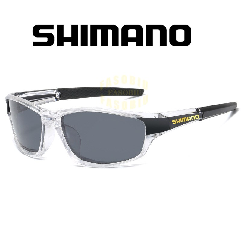Shimano-gafas de sol polarizadas de una pieza para hombre, lentes de sol clásicas para pesca, gafas de sol para conducir, gafas de sol para ciclismo, gafas de viaje Vintage: 03