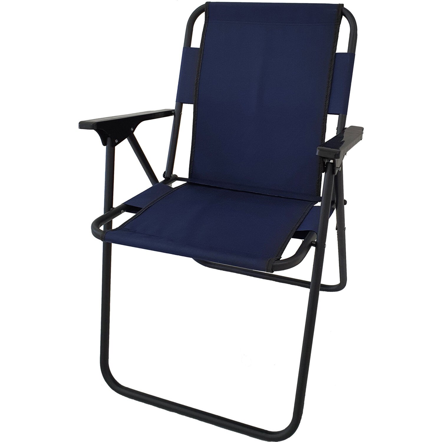 Klapstoel Superhard Hoge Belasting Reizen Ultralight Outdoor Camping Stoel Draagbare Strand Wandelen Picknick Zetel Vissen Gereedschap: Blue