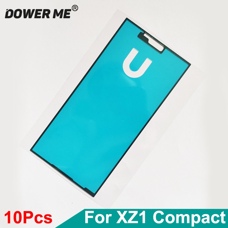Dower Me 10 pièces/lot XZ1c LCD adhésif avant cadre autocollant ruban adhésif pour SONY Xperia XZ1 Compact XZ1mini G8441 G8442 S0-02K 4.6''