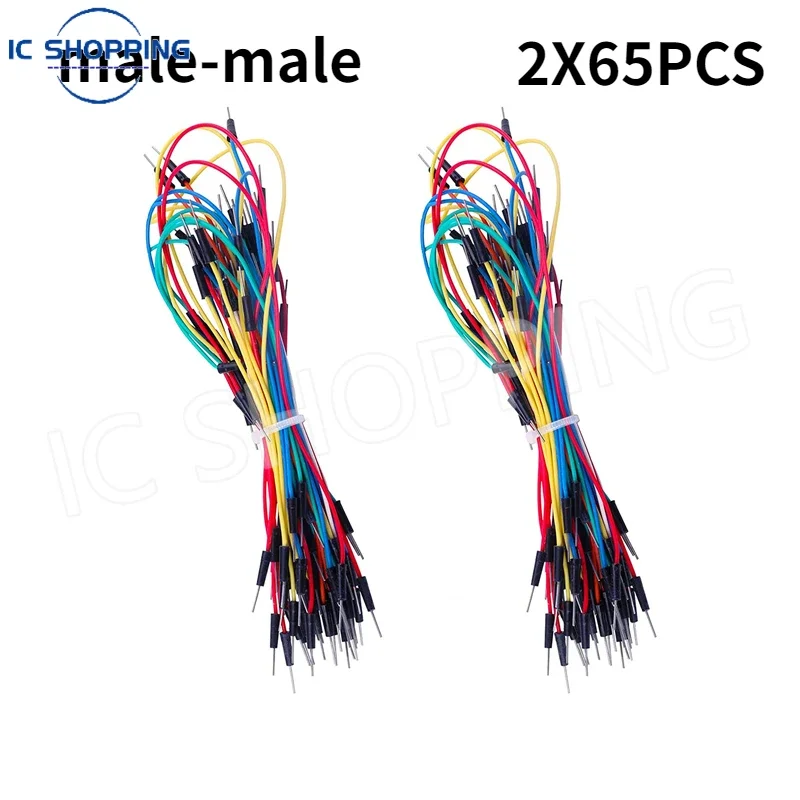 Jumper Wire 40PCS DuPont Line DuPont-kabelverbinding man op man + vrouw naar vrouw en man-vrouw voor Arduino DIY KIT: Paars