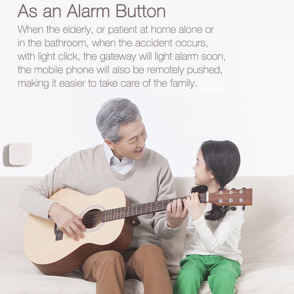 Aqara Wireless Smart Switch Remote Control ZigBee Intelligent Application One Key Control for Xiaomi home mijia App