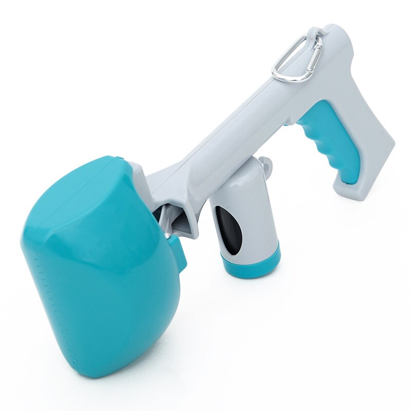Pala para caca de perro, pala para recoger caca, accesorio de higiene, Clip para recoger palas de limpieza, herramienta de limpieza: Blue