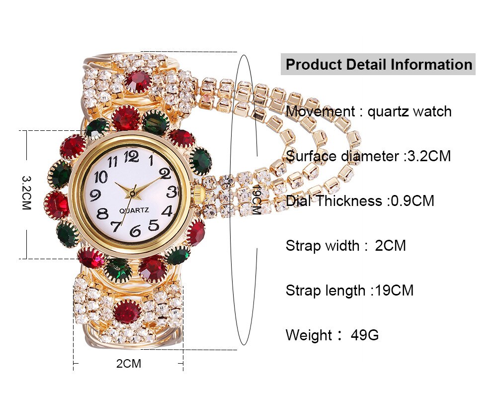 Khorasan Legering Horloge Fringe Quartz Armband Horloge Modellen Mode Dames Horloge Dames Horloge Horloge Dameshorloge