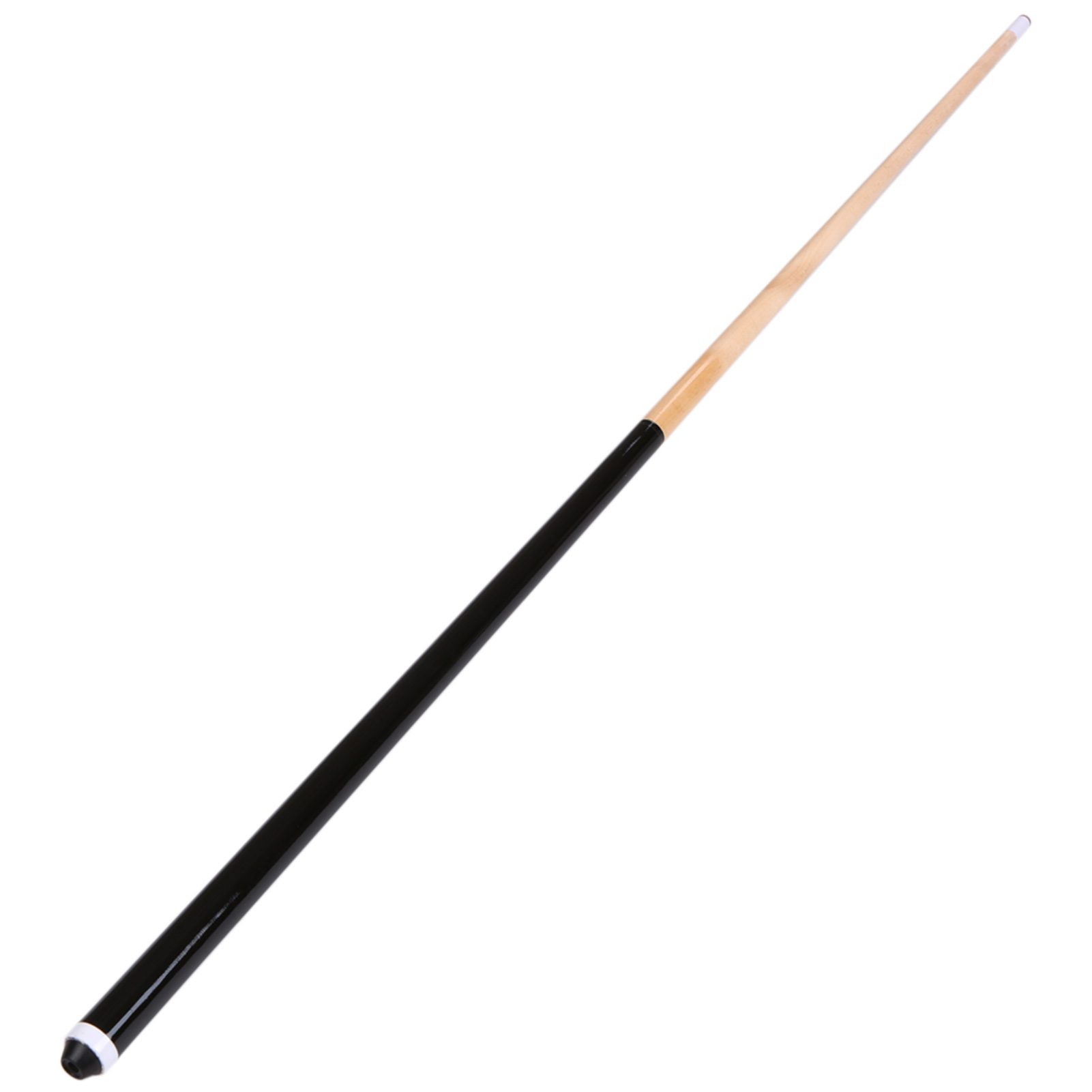 Billard-Queue, Kinder-/Erwachsenen-Pool-Stick, Whitewood-Hinterradgabeldesign, 1/2 geteilt, geeignet für Zuhause und Bar, präzise und gerade
