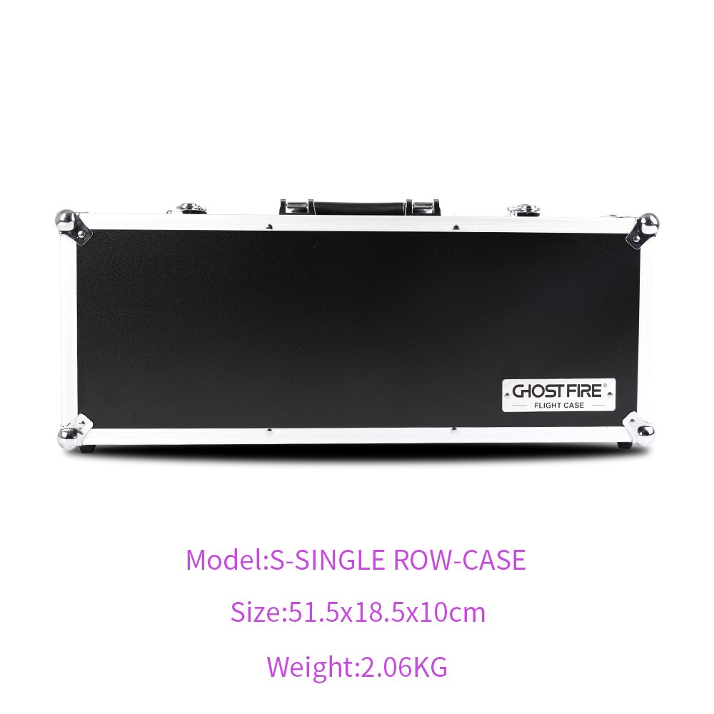 Ghost Fire Super light Aluminum Guitar Effect Pedalboard with Carry Bag or Flight Case S-Single row Pedal board