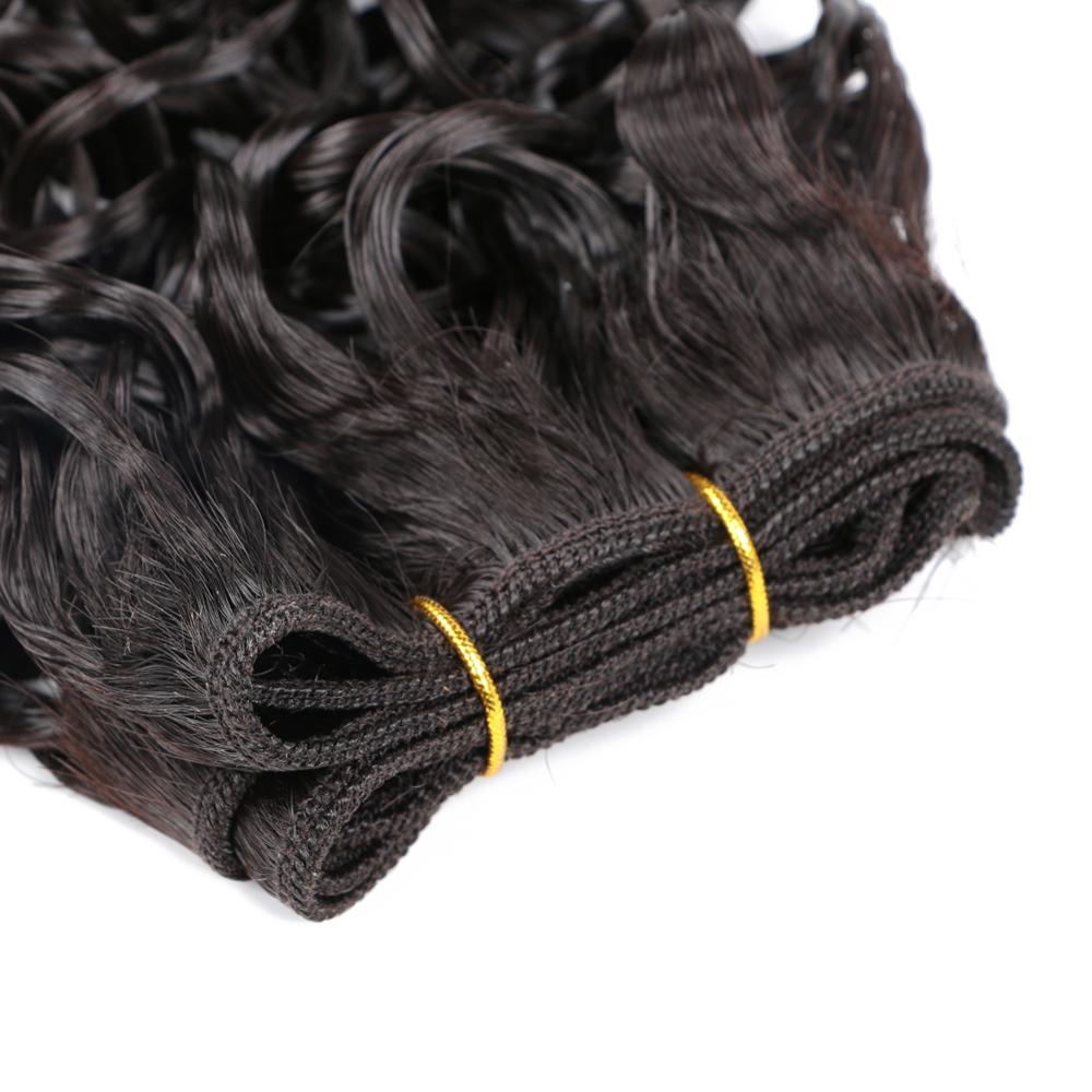 3Pcs/Lot Hair Weaving Afro Kinky Curly Hair Extensions For Women Synthetic High Temperature Fibre Ombre Crochet Hair Color