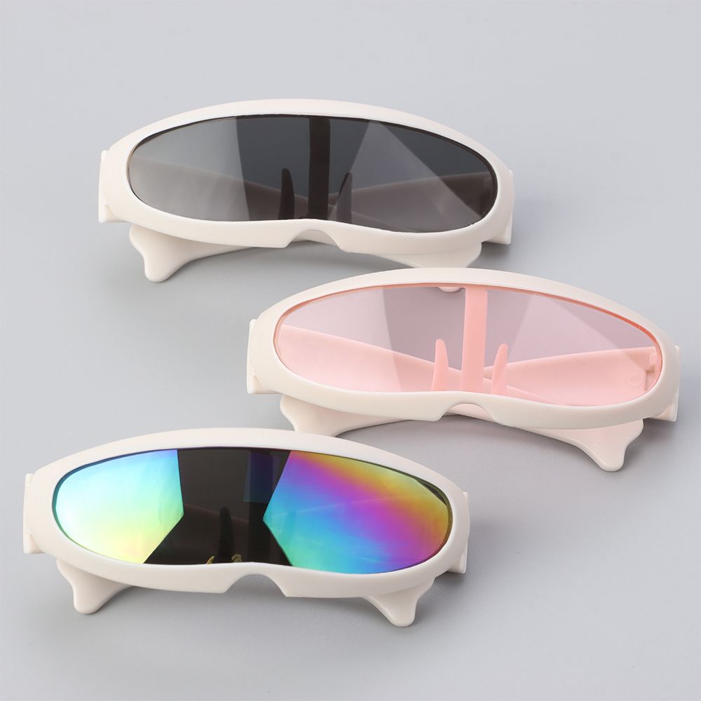 Gafas de felpa creativas para muñecas Blythe, lentes en miniatura de plástico para mascotas, accesorios de ropa