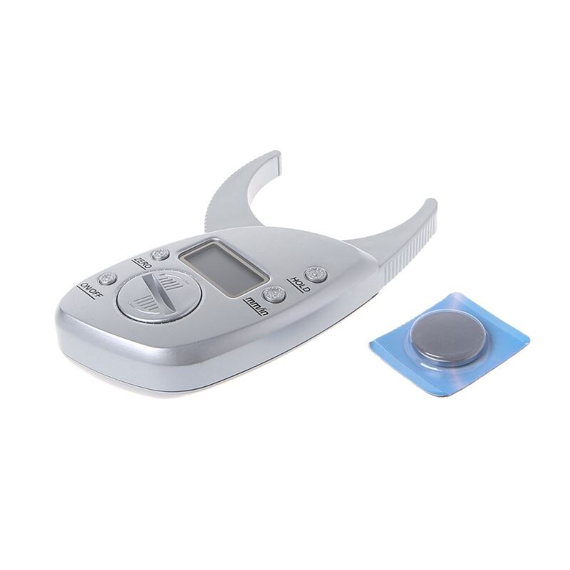 Digitale lcd-lichaamsvetmeter, weegschaal, fitnessmonitor, digitale huidplooimeter, diktemeter, lichaamsslankheidsmeter