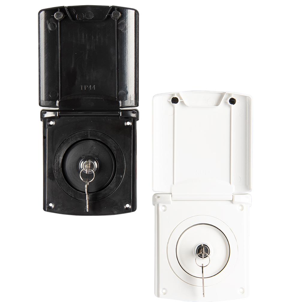 Wasser Einlass Filter Gehäbenutzen RV Zubehör mit Schloss AbschließBar fl105W Wohnmobil Verriegelung Wasser kappen für Wohnwagen RV Anhänger Boot