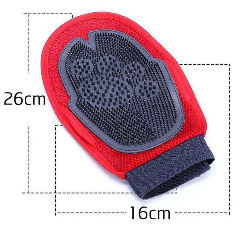 verrotten Hundesalon Handschuh Palme bilden Gummi Handschuh Hund Schlecht Werkzeuge Silikon Kämmen Handschuhe Für Hund Katze