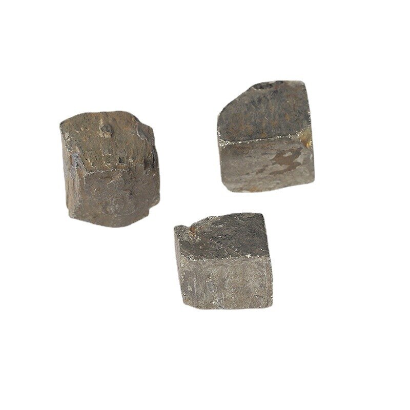 100g naturlig pyrit uregelmæssig sten prøvesmykker til huset mineraler sten indretning til hjemmet