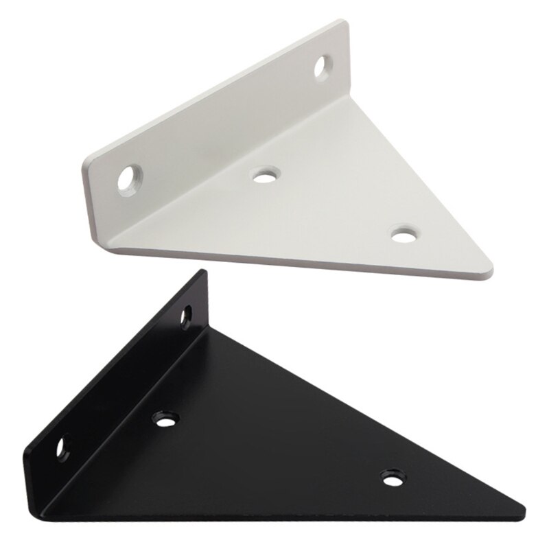 2 Pcs Metal Shelf Support Float Shelf Brackets for Bookcases Display Shelves