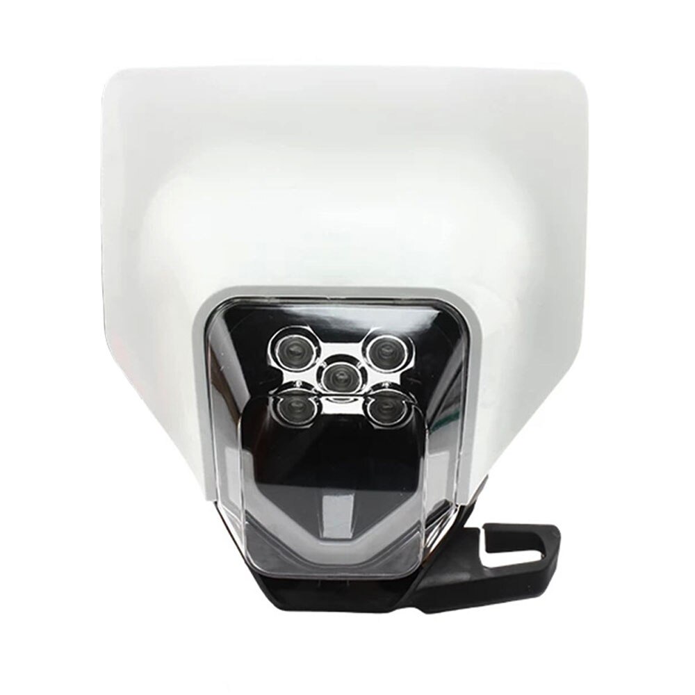 Motorcycle LED Headlight DRL Light For Husqvarna FC FE FX TC TE TX 125 250 300 350 450 501 FE250 FC250 TC250 Motorbike Headlamp.: A.White