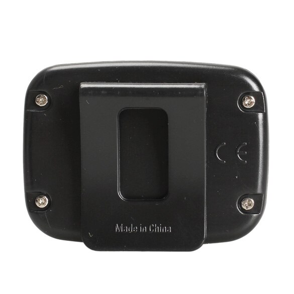 Digital LCD Run Step Pedometer Walking Distance Calorie Counter Passometer Walking / Jogging Detection Black