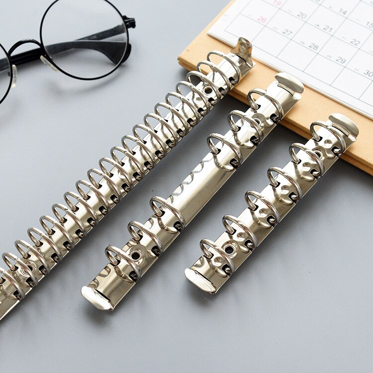 Losse Blad Zweefvliegtuig Papier Verzamelband Metalen Clip, Notebook Dagboek Diy Accessoire Lock Set A7 A6 A5 B5 A4