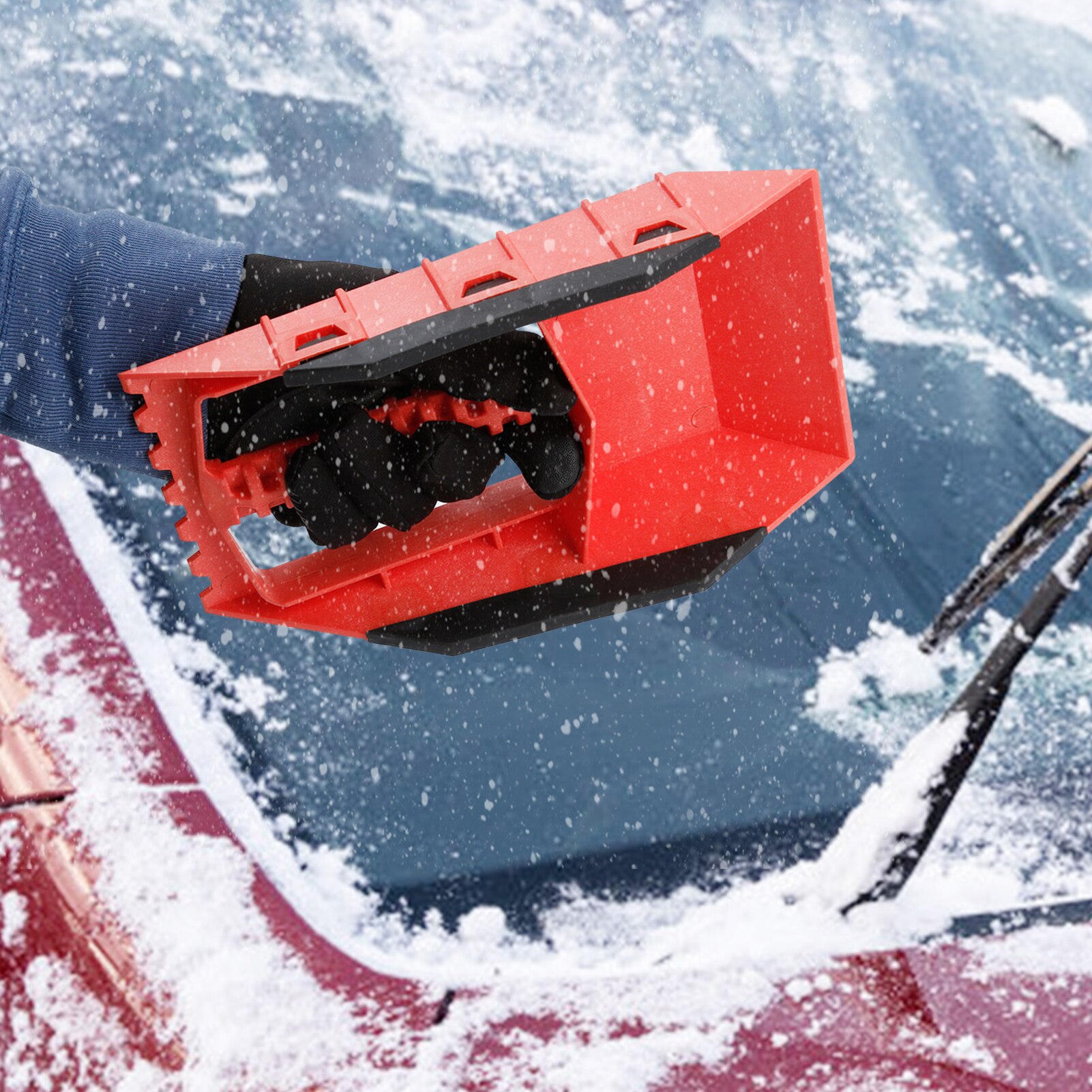 Multi-purpose Plastic Car Vehicle Clearing Snow Breaking Ice Safety Shovel Tool