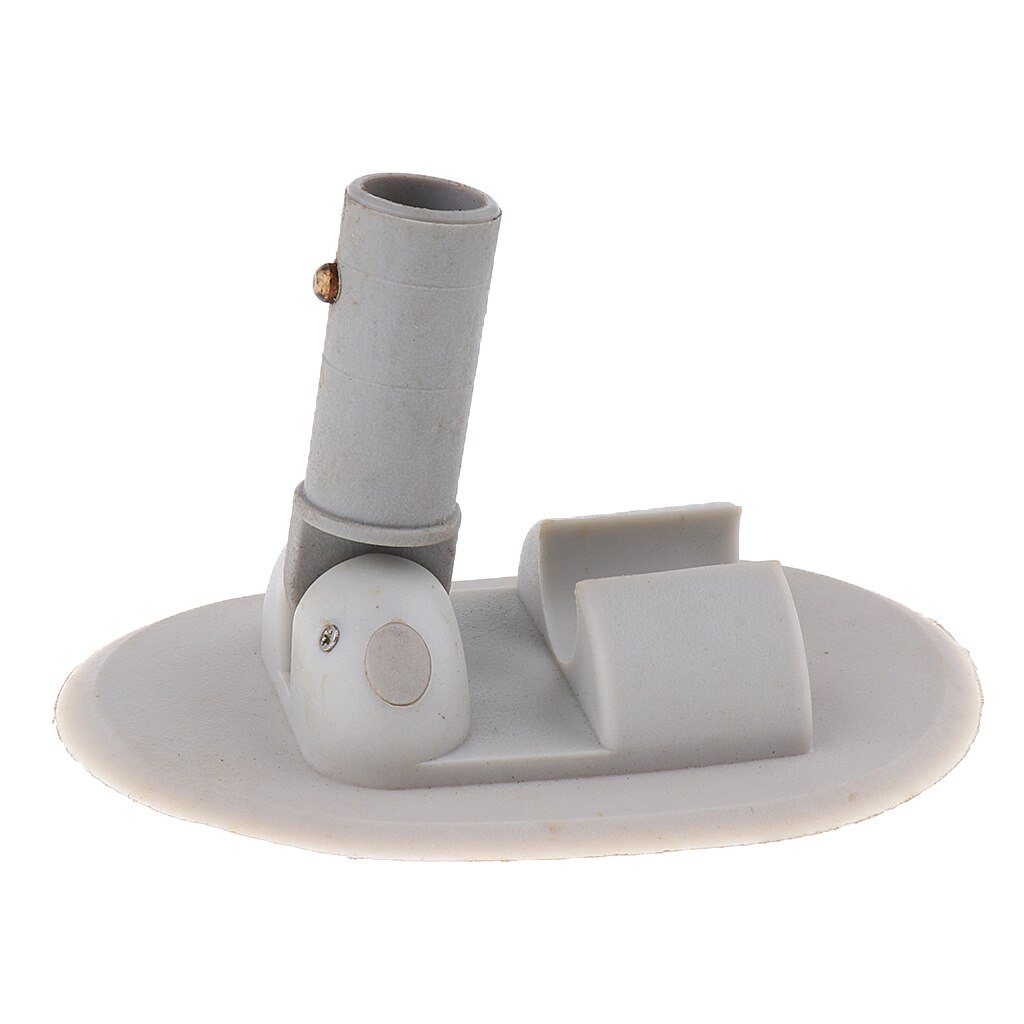 Båd pvc fortelt solskærm dækmontering bimini top hardware til speedbåd fiskeri oppustelig båd: Grå