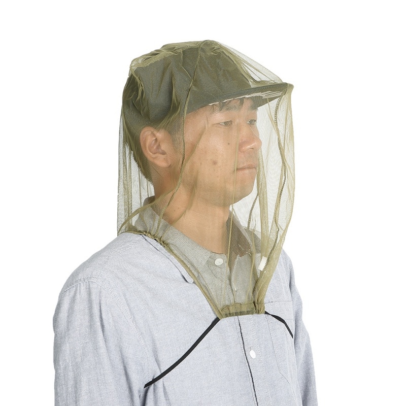 Outdoor anti-mug hoed Jungle adventure stofdicht insect-proof mesh head cover Wilde vissen mosquito cap outdoor vissen ha