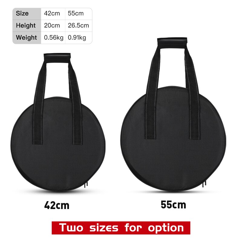 42/55cm studioutstyr bag to-lags trommestil med skjønnhetsfat bowens-feste + honeycomb rutenett + diffusersokk + veske