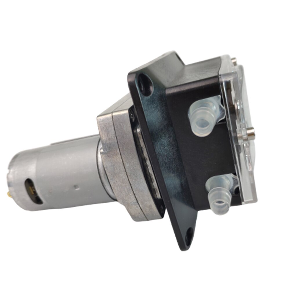 Pompe de dosage péristaltique 12V, moteur à engrenages, grand débit