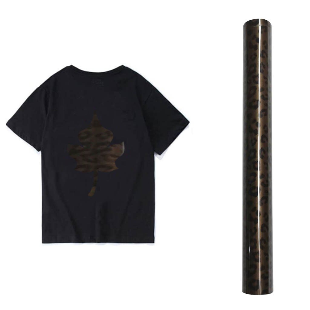 1 Roll Vinyl Heat Transfer Iron On DIY Garment Film Cricut Silhouette Paper Art Sticker Decoration Supplies: A