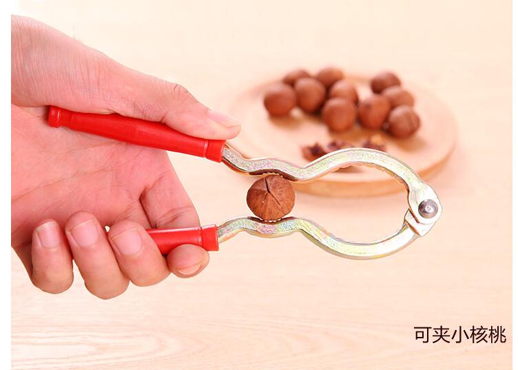 ,Kitchen Gadget,Multifunction Go Walnut Clip, Iron + Plastic Flake Nut Shell Tools, .