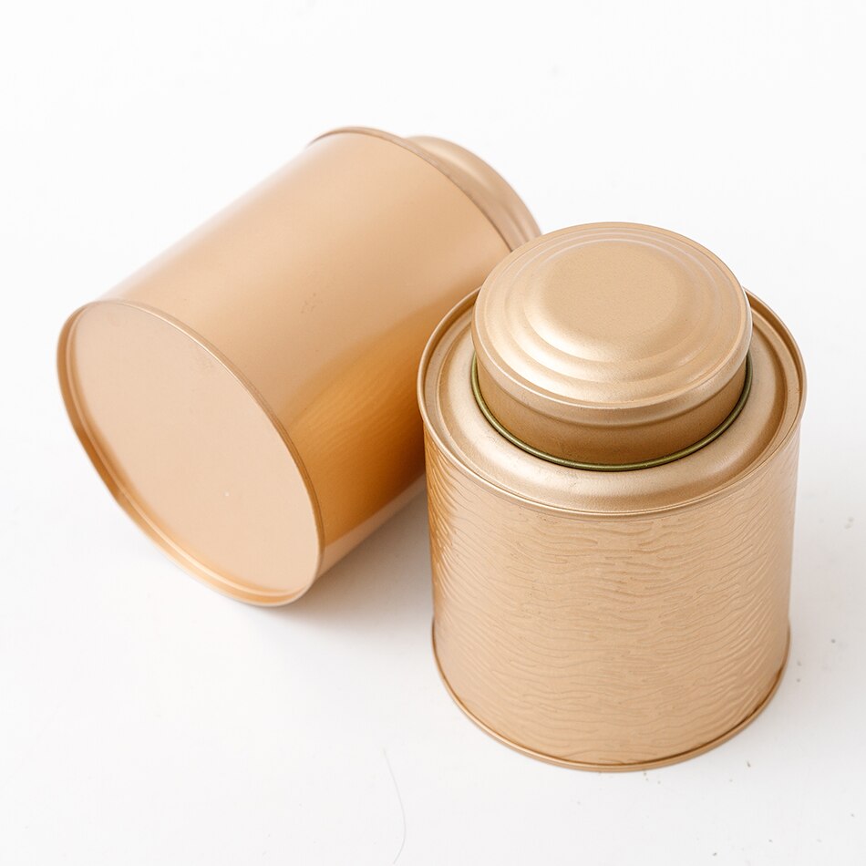 Xin Jia Yi Verpackung Spezielle Deckel Runde Metall Zinn Tee Container