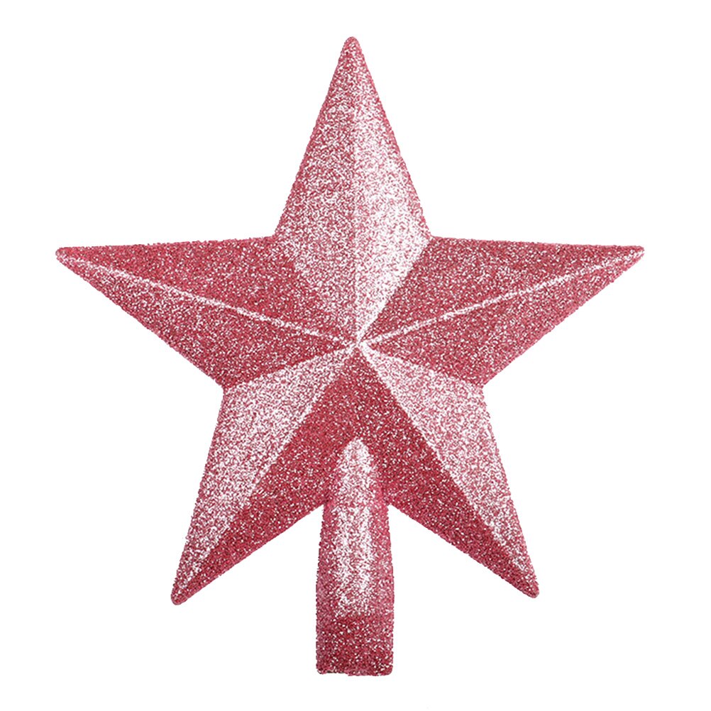 1Pcs Star Sparkle Unieke Charmant Glitter Ornament Home Decor Ster Boom Topper Voor Kerst Banket Xmas Tree Topper Decor a50: 15cm