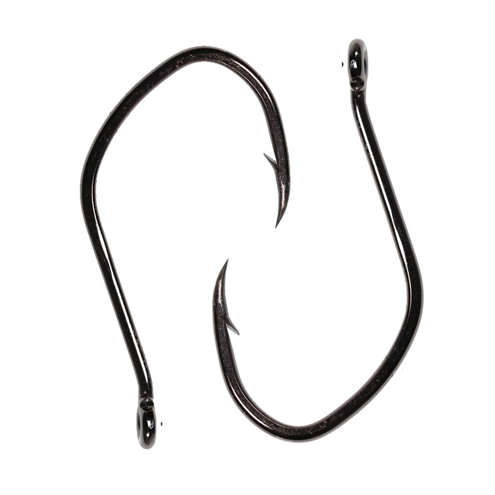 JIGEECARP 20pcs Barbed Catfish Fishing Hooks High Carbon Steel Catfish Hook 3/0 2/0 1/0 6 8 V Sharp Hook Fishing Tackle