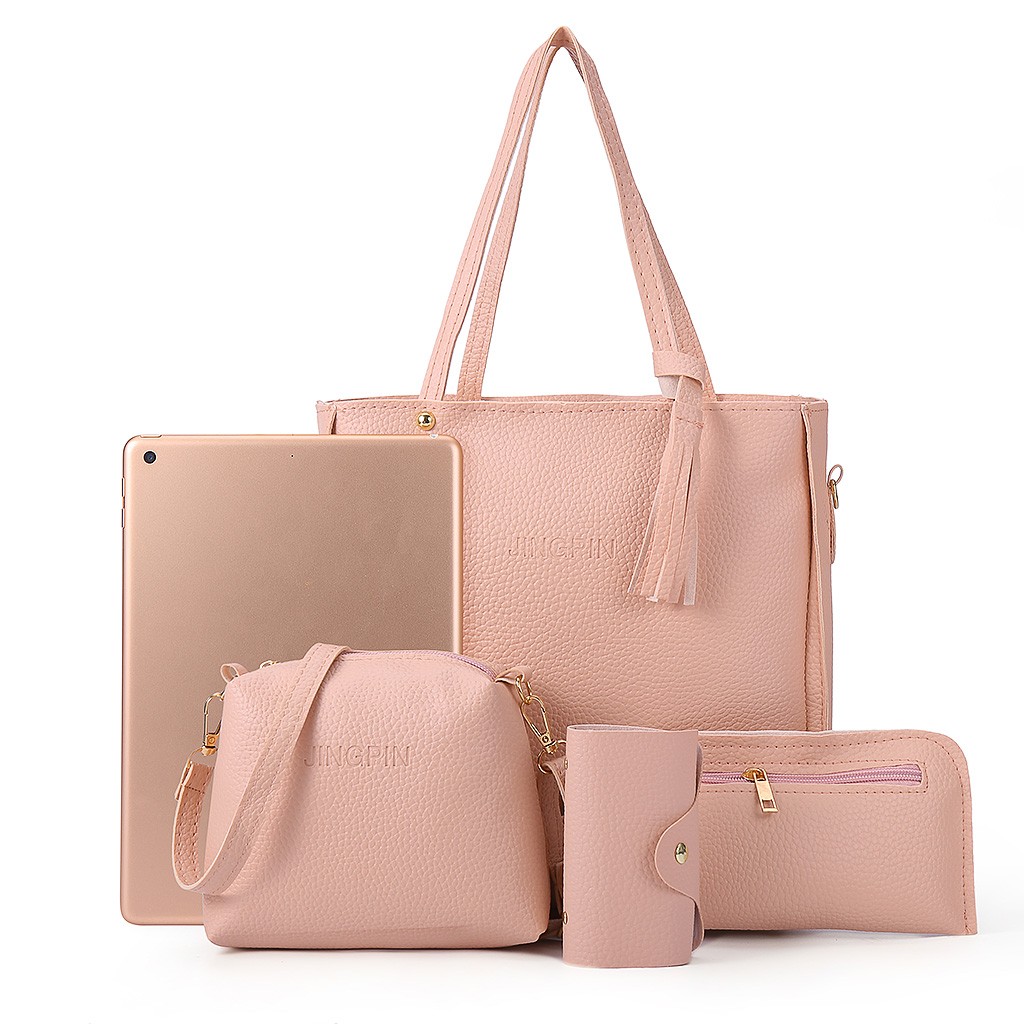 Femmes sacs quatre ensemble sac à main épaule fourre-tout bandoulière taschen femmes bolsa masculina sac femme sac main femme torebka damska