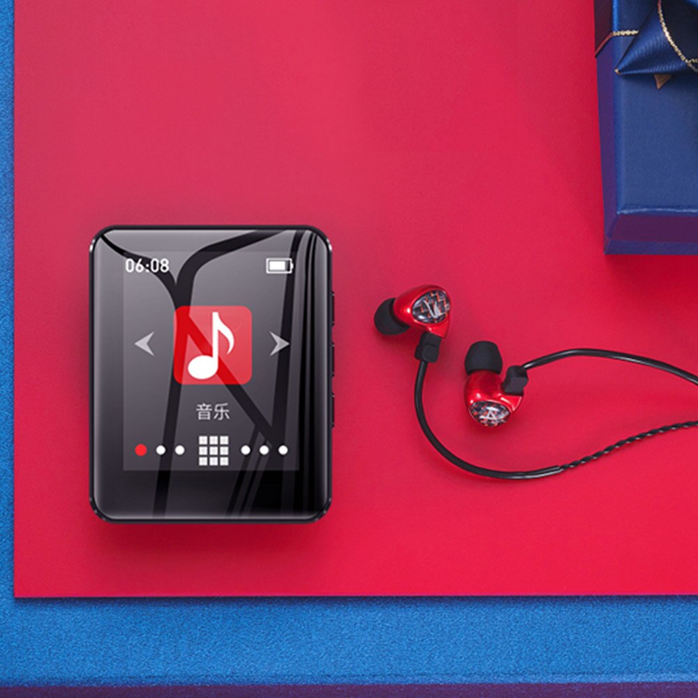 RUIZU M4 Mini MP3 Player 1,8 "Full Touch Screen Tragbare FM Radio E-book Schrittzähler Video Player HiFi Musik Player