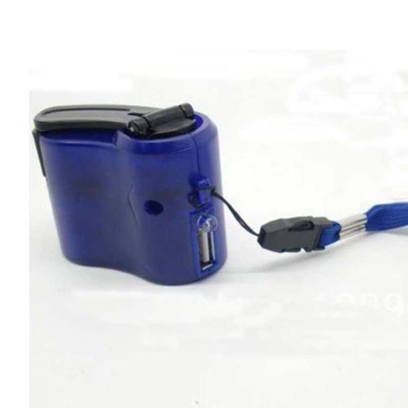 Hand-wicklung Notfall Ladegerät USB Hand Kurbel Manuelle Dynamo Für MP3 MP4 Handy, Mobiltelefon USB PDA praktisch Energie Bank notfall Ladung
