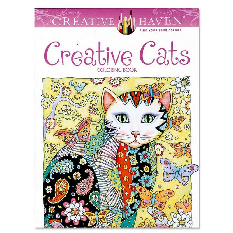 Creatieve Nog Katten Kleurboeken Voor Volwassenen 24 Pagina 'S Stress Verlichten Antistress Kleurboek Volwassen Kleurboeken