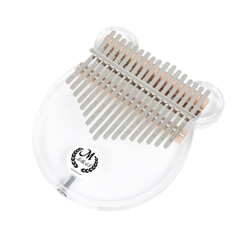17 Keys EQ kalimba Thumb Piano Link Speaker Electric Pickup Cable 17 keys Kalimba Musical Instrument