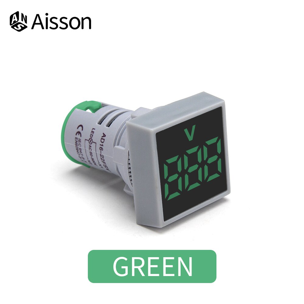 Controlelampje - LED indicator - 230V - 22mm - Geel