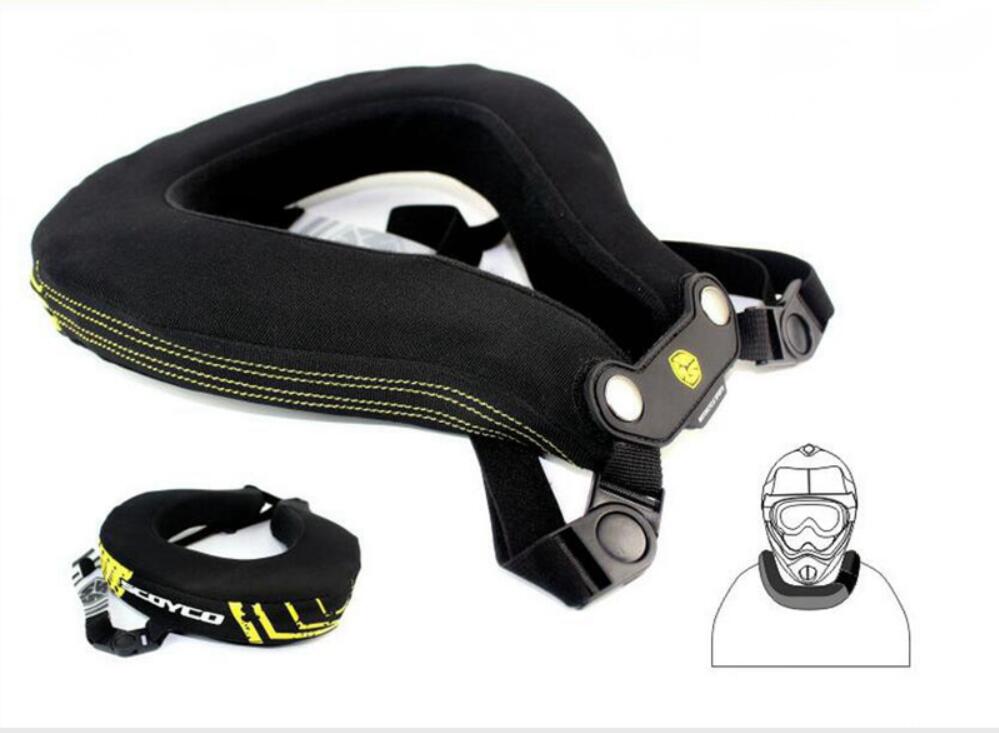 Opgrader scoyco  n02b motorcykel halsbeskytter moto cykling langdistance racing hals beskyttende bøjle motocross hals beskyttelse gear