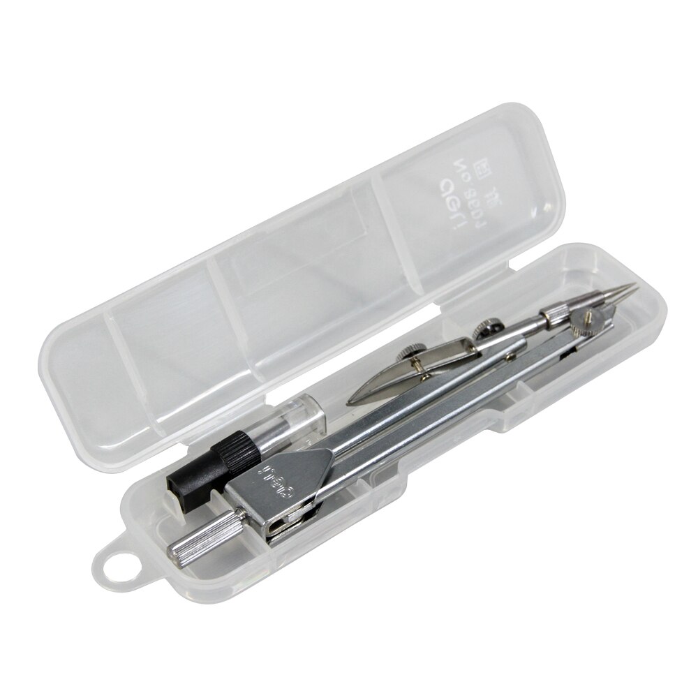 Deli Student metal Compasses drawing art pencil Compasses
