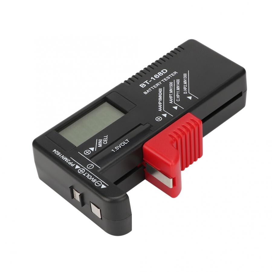 Portable Digital Battery Tester Digital 1.5V 9V Battery Tester Measuring Diagnostic Checker Analyze Battery Checker