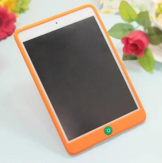 Funda protectora de goma sólida para iPad Air 1 funda de silicona A1474 A1475 Candy cubierta a prueba de golpes para iPad Air 1 funda de goma 9,7'': Orange