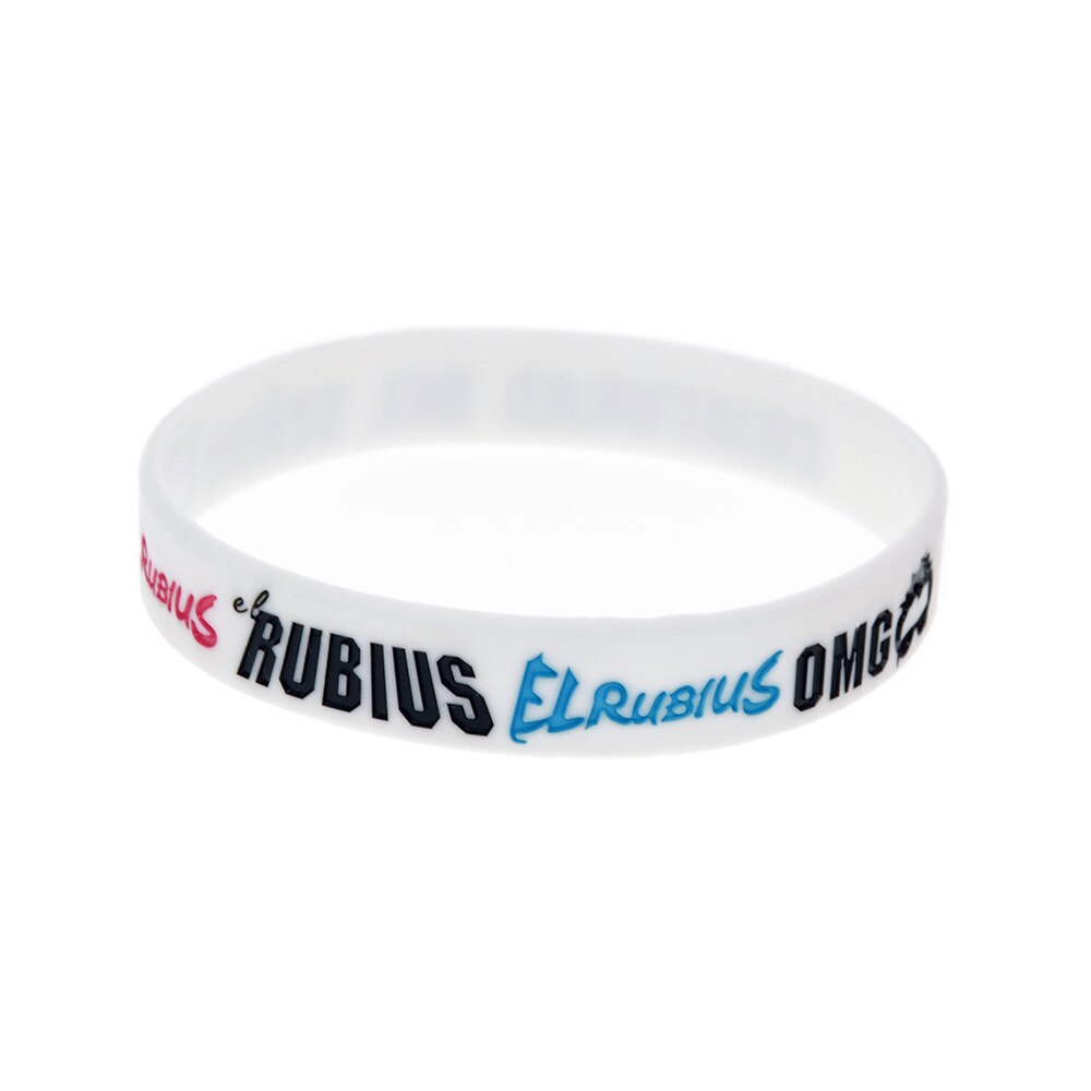 1PC Rubius Omg Silikon Armbinde Weiß Erwachsene Größe